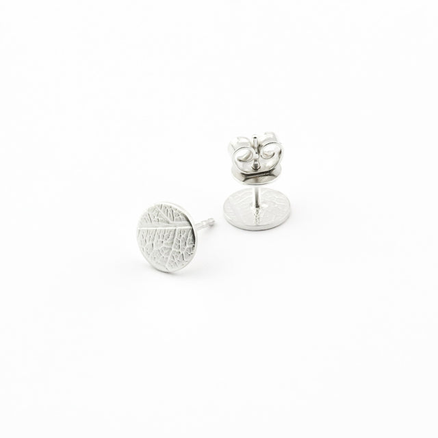 FOLIORUM MIDI Ohrstecker Silber | cactus+moss