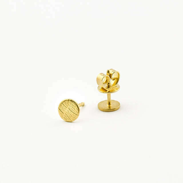 FOLIORUM MINI Ohrstecker goldplattiert | cactus+moss