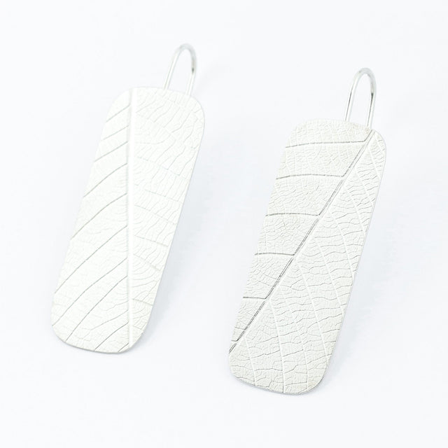 FOLIORUM MEGA Ohrhänger Silber