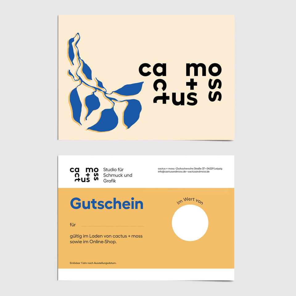 GUTSCHEIN II | cactus+moss